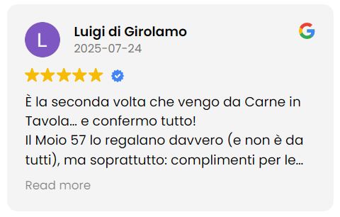 222 ogle recensioni ‹ Carne In Tavola Macelleria — WordPress