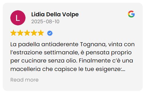 3Google recensioni ‹ Carne In Tavola Macelleria — WordPress